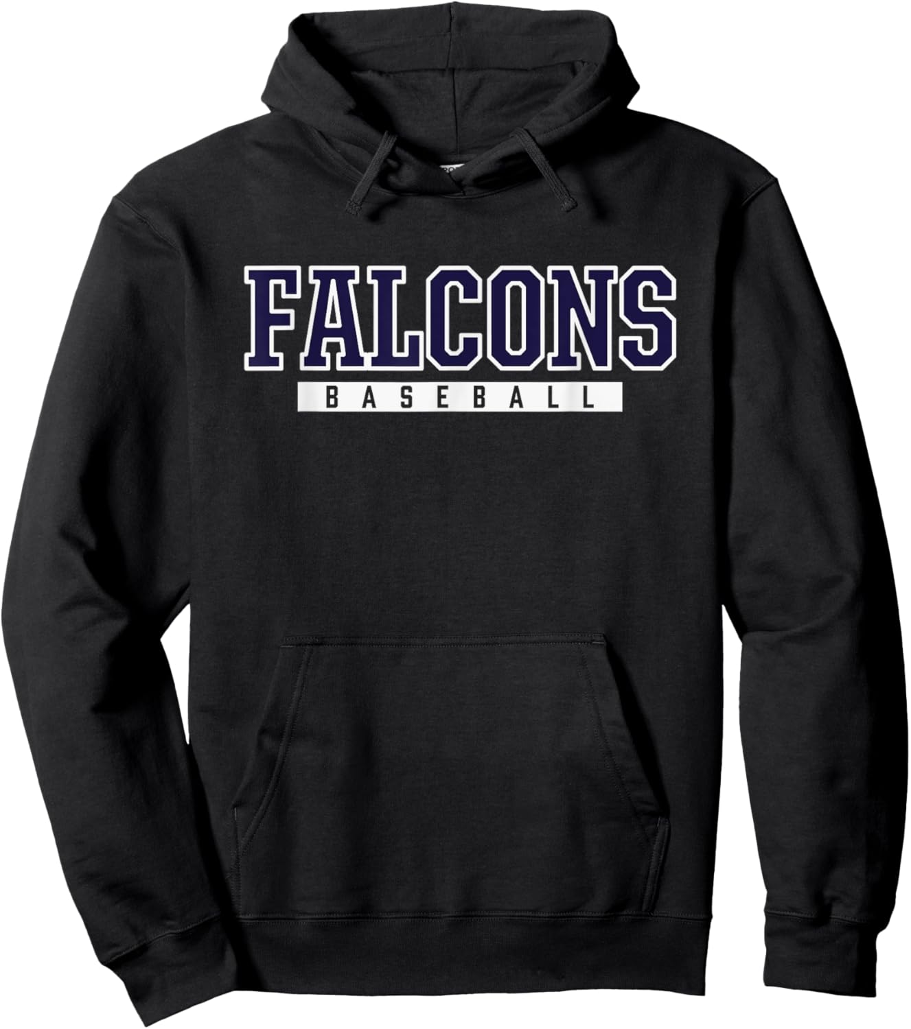 Foothill Falcons Baseball Hoodie - Hoodie | Black