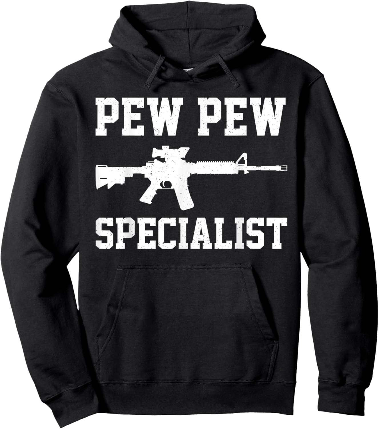Funny Airsoft Art Women Tactical Gun Combat Airsoft Hoodie - Hoodie | Black