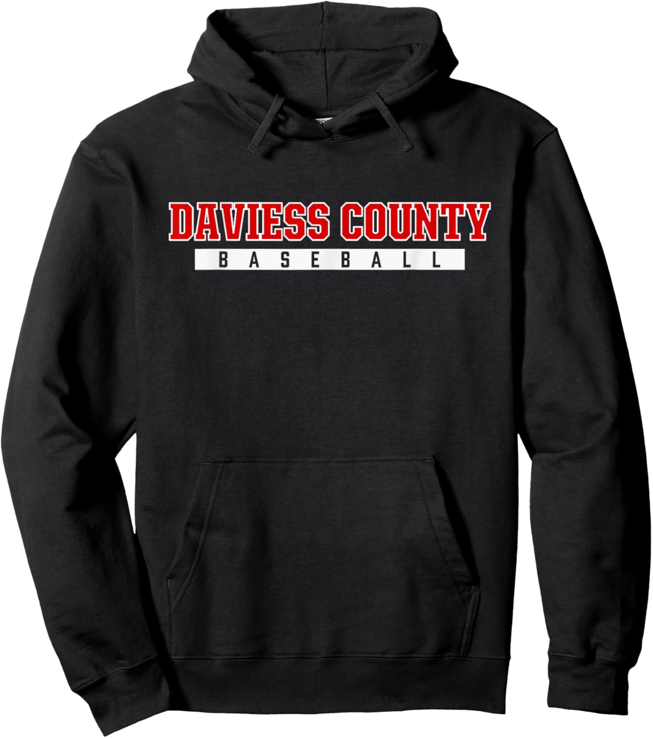 Daviess County High School Baseball Hoodie - Hoodie | Black