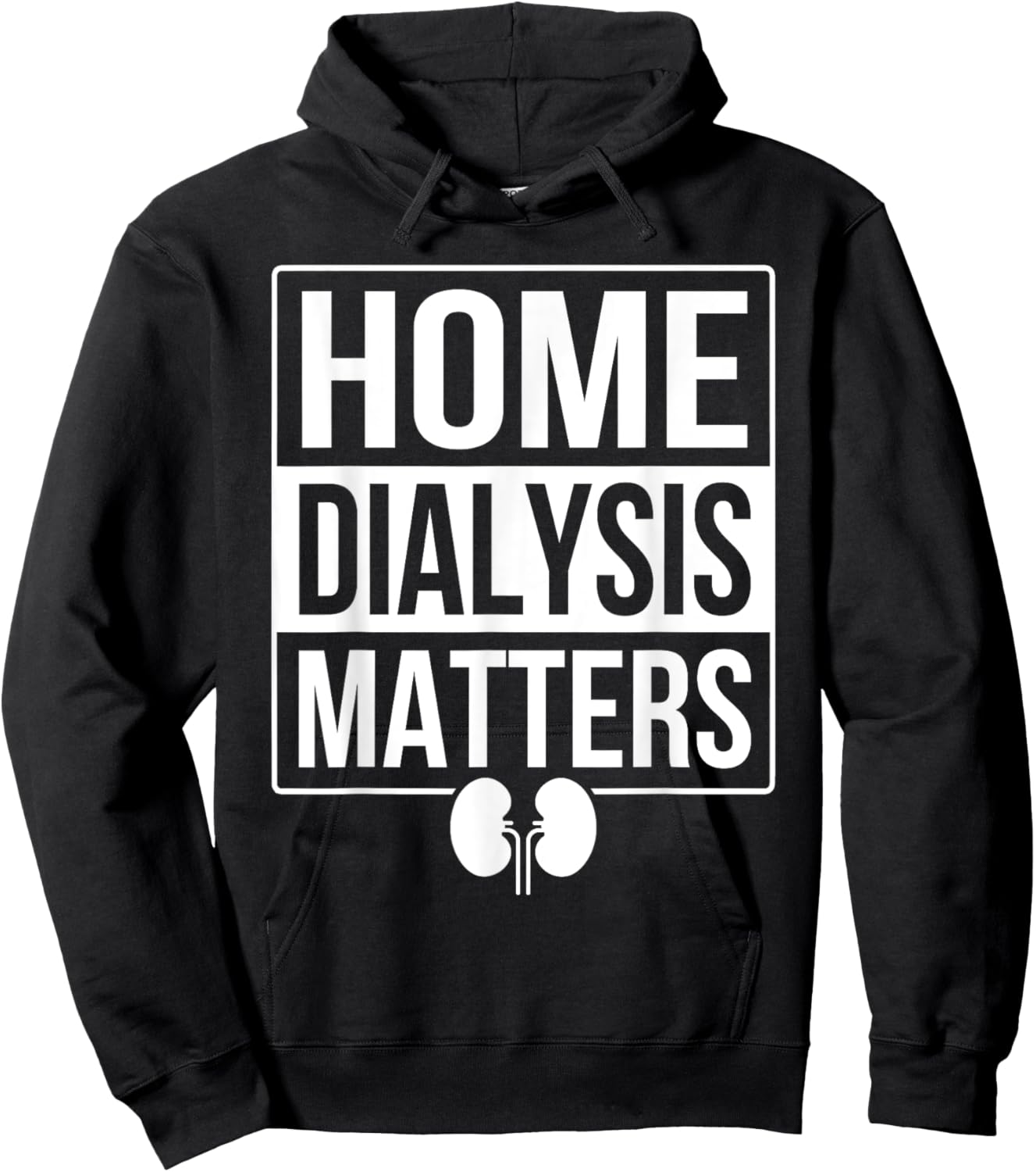 Peritoneal Dialysis Nurse Home Dialysis Hoodie - Hoodie | Black