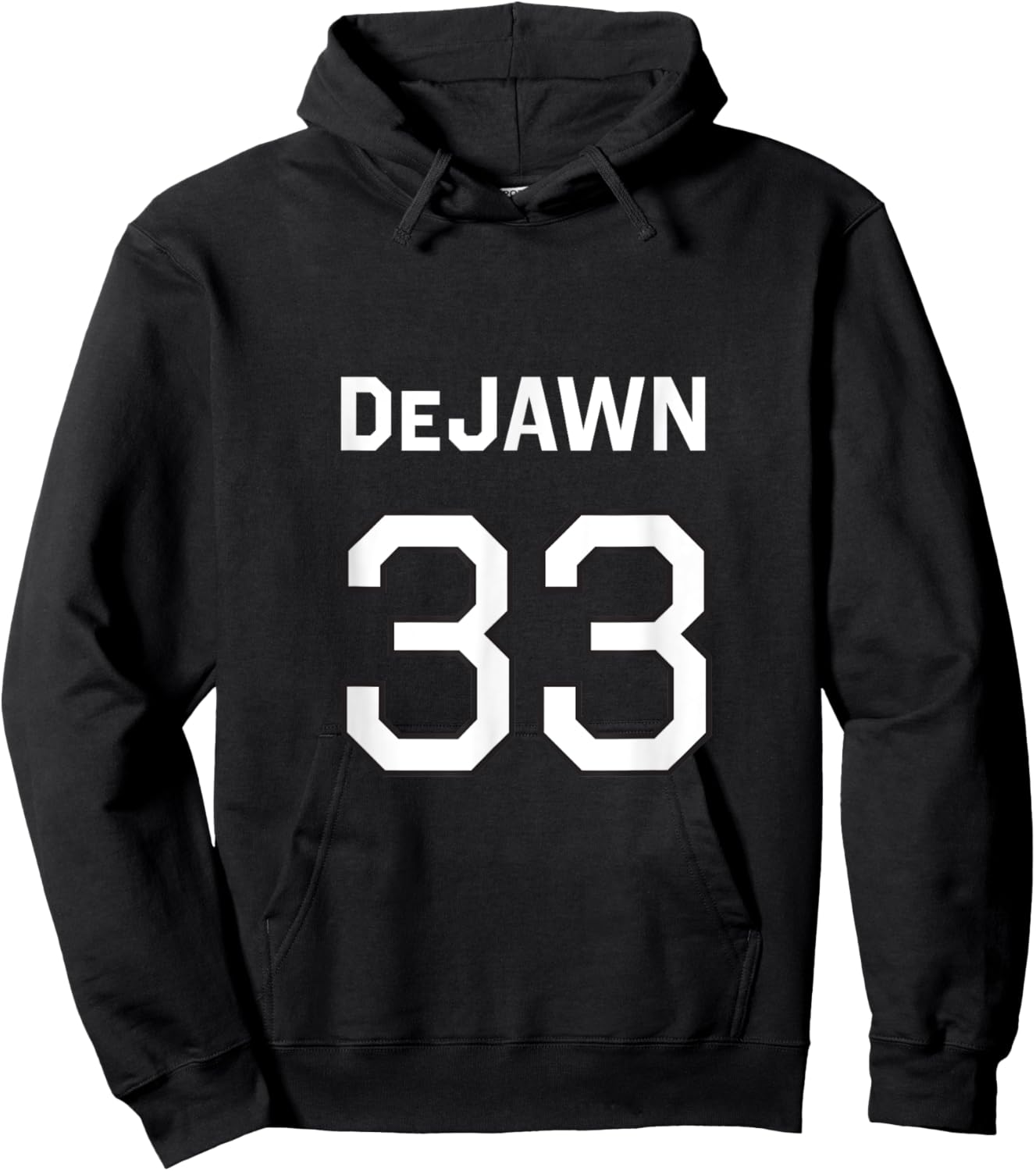 DeJAWN - Funny DeJAWN Design Hoodie - Hoodie | Black