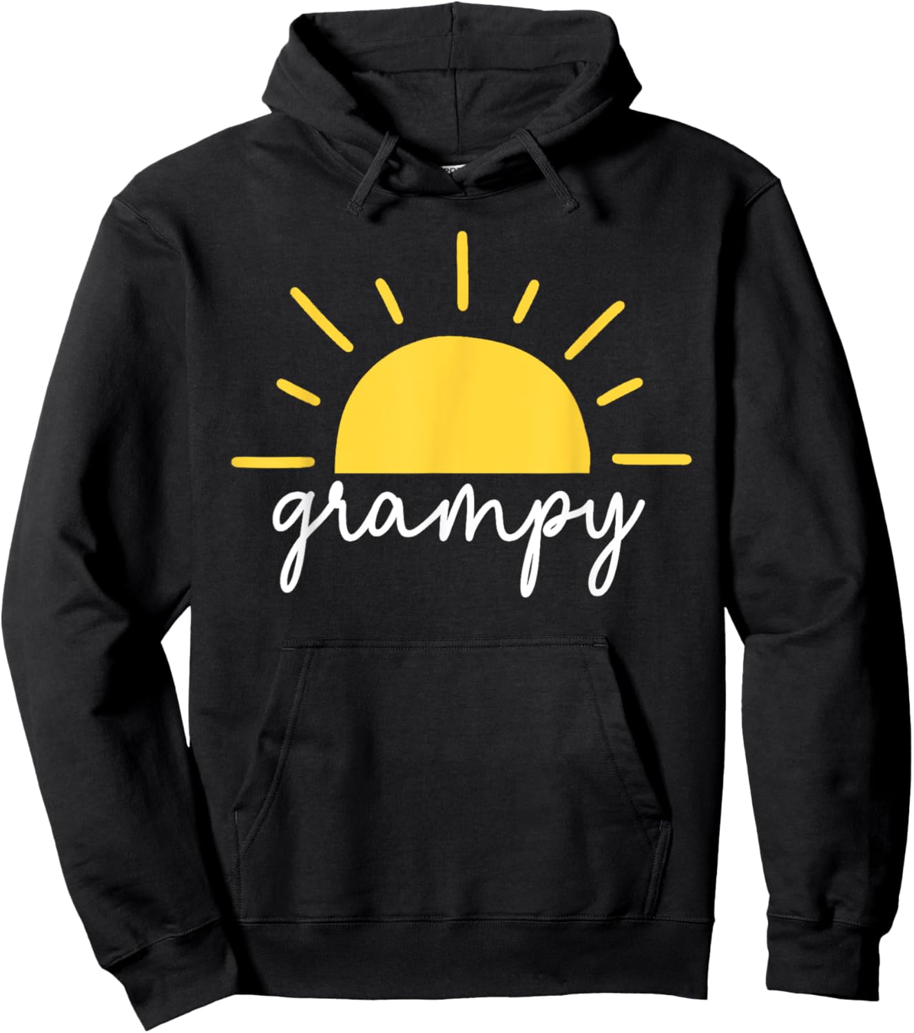 Grampy of the 1st Birthday First Trip Around the Sun Party Hoodie - Hoodie | Black