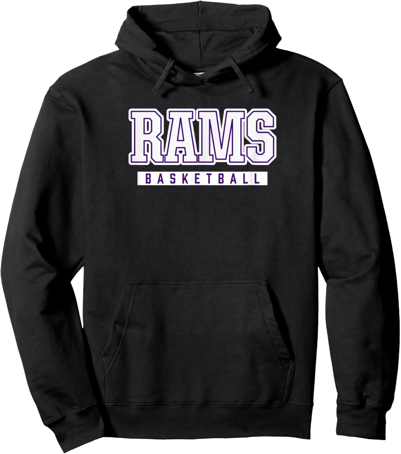 Rams Basketball North Thurston High School Hoodie - Hoodie | Black