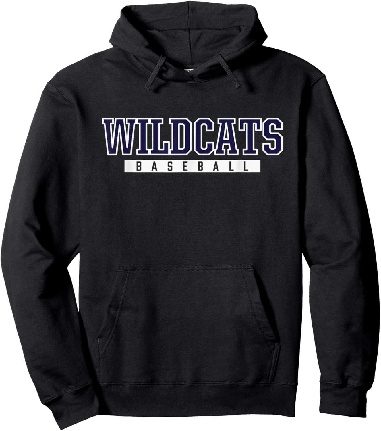 Enterprise Wildcats Baseball Hoodie - Hoodie | Black