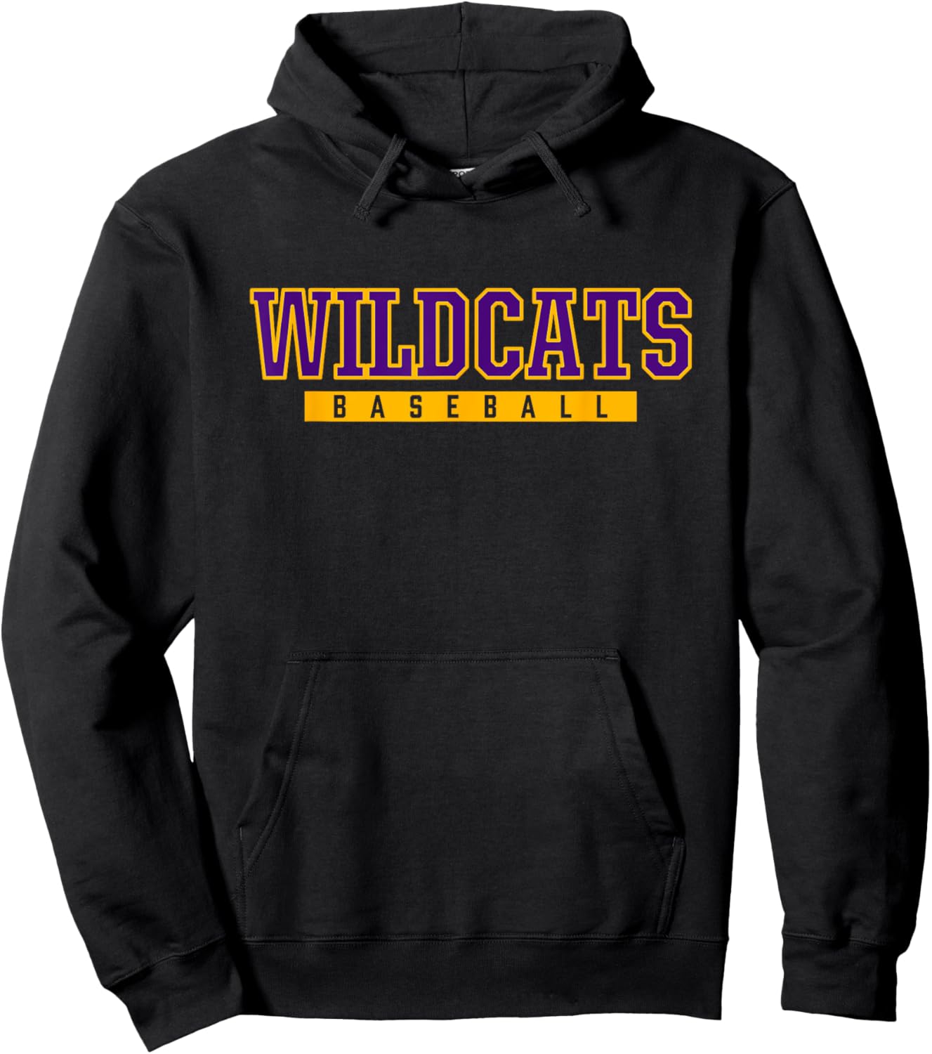 Godley Wildcats Baseball Hoodie - Hoodie | Black