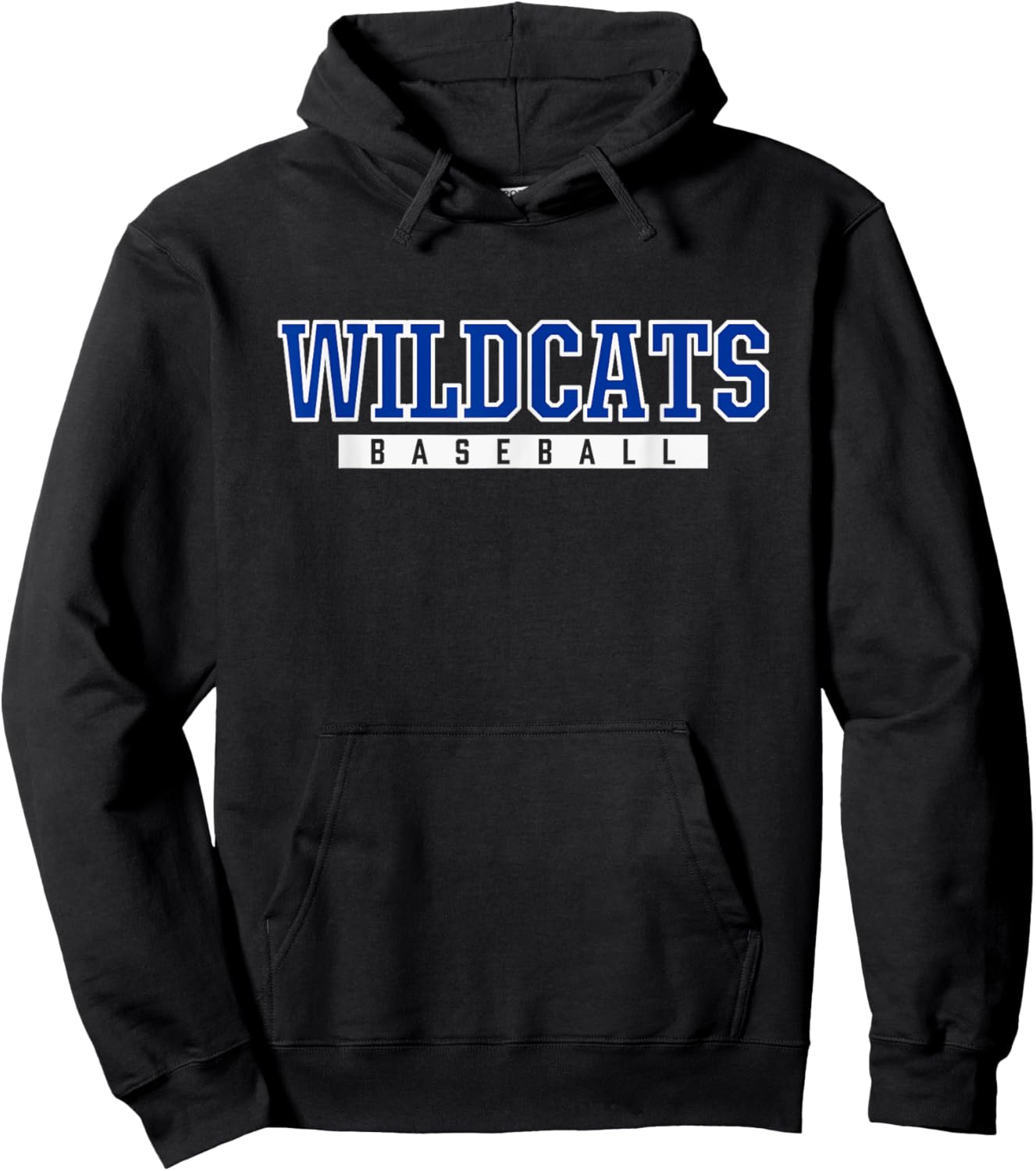 Williamsburg Wildcats Baseball Hoodie - Hoodie | Black