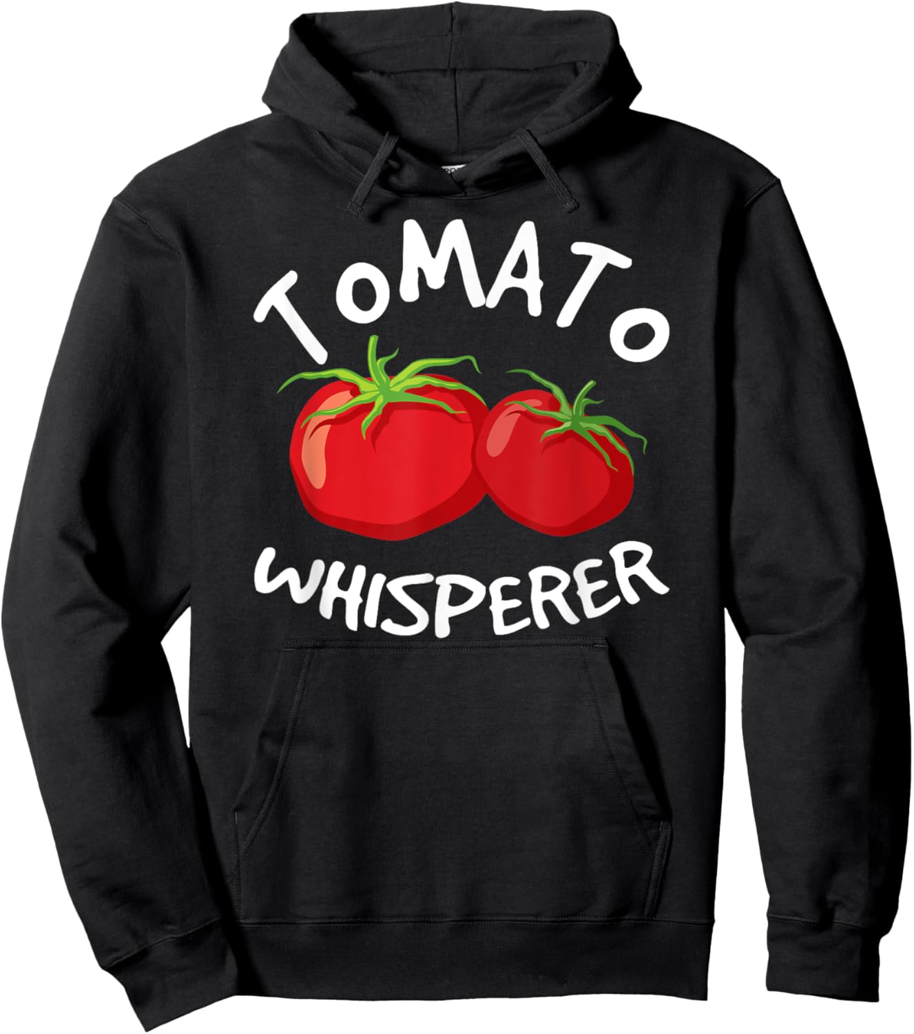 Tomato Whisperer Garden Dad Farmer Father's Day Gardening Hoodie - Hoodie | Black