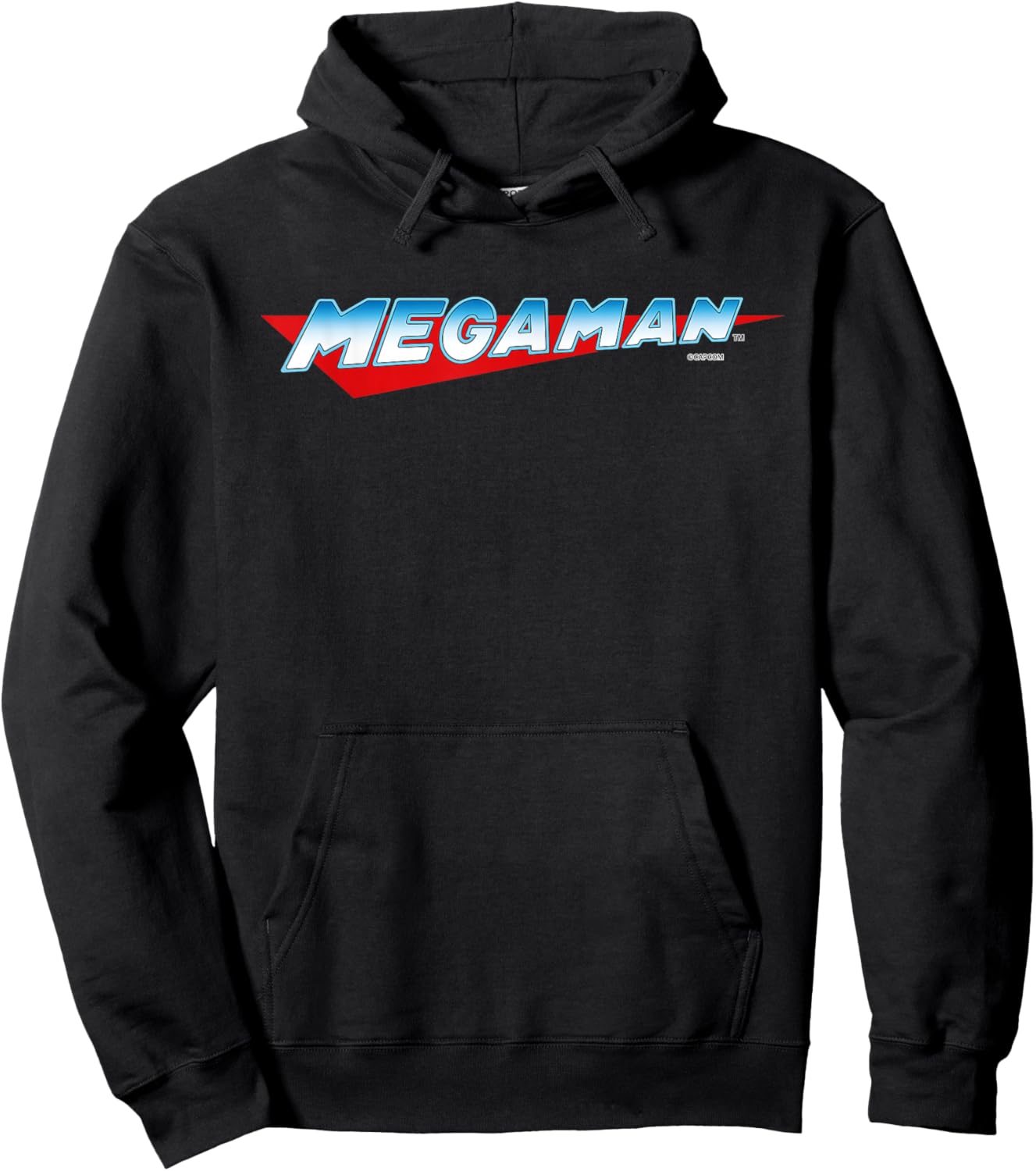 MEGA MAN Logo Hoodie - Hoodie | Black