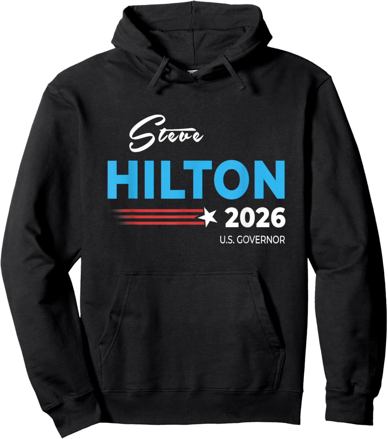 Steve Hilton for California Governor 2026 Republican CA Hoodie - Hoodie | Black