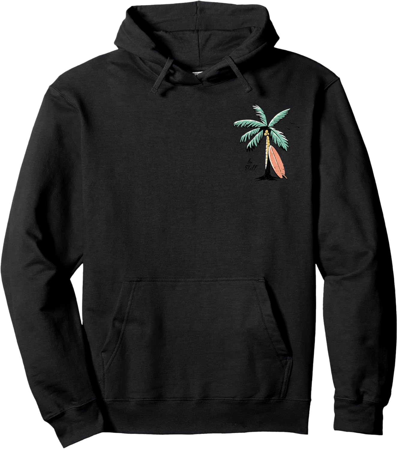 Even The Wind And Wave Obey Him - Front and Back, Be Still Hoodie - Hoodie | Black