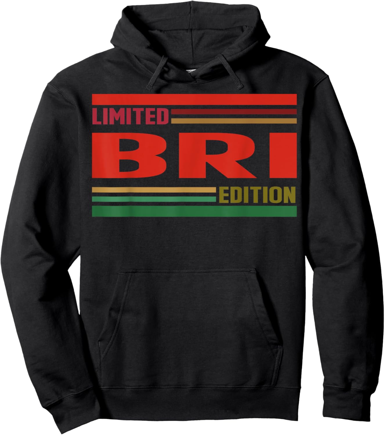 BRI Limited Edition Shirt BRI Name Personalized Hoodie - Hoodie | Black