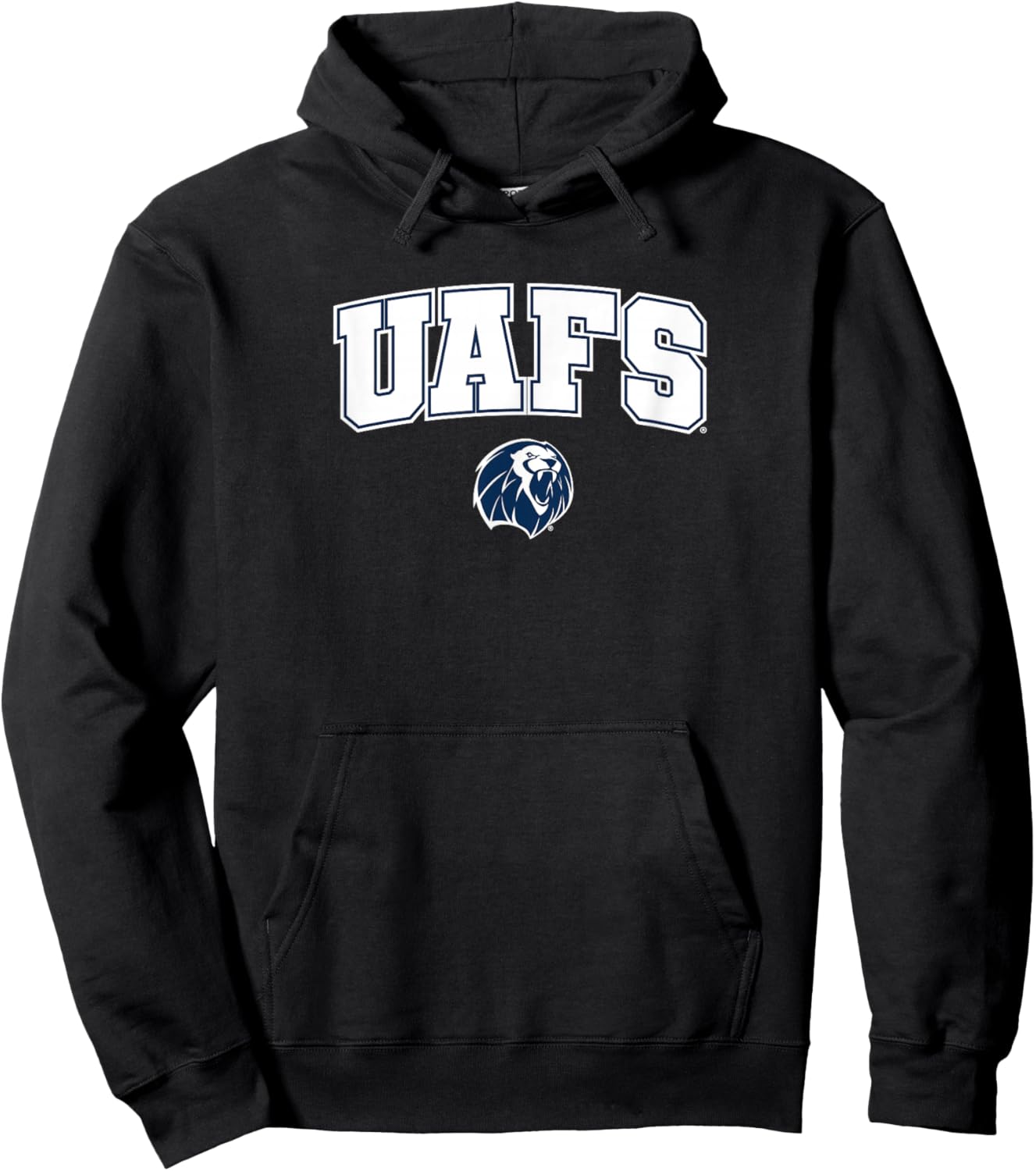 University of Arkansas Fort Smith Lions Arch Logo Hoodie - Hoodie | Black