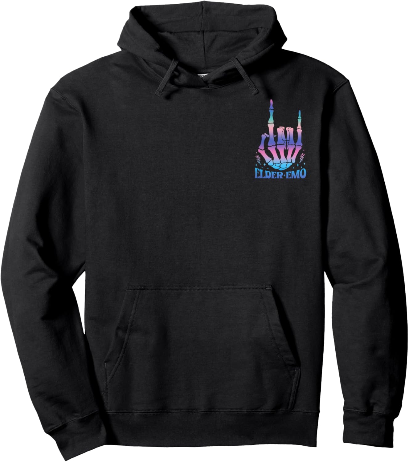 Elder Emo Club It was Never A Phase - 2 Sided Hoodie - Hoodie | Black