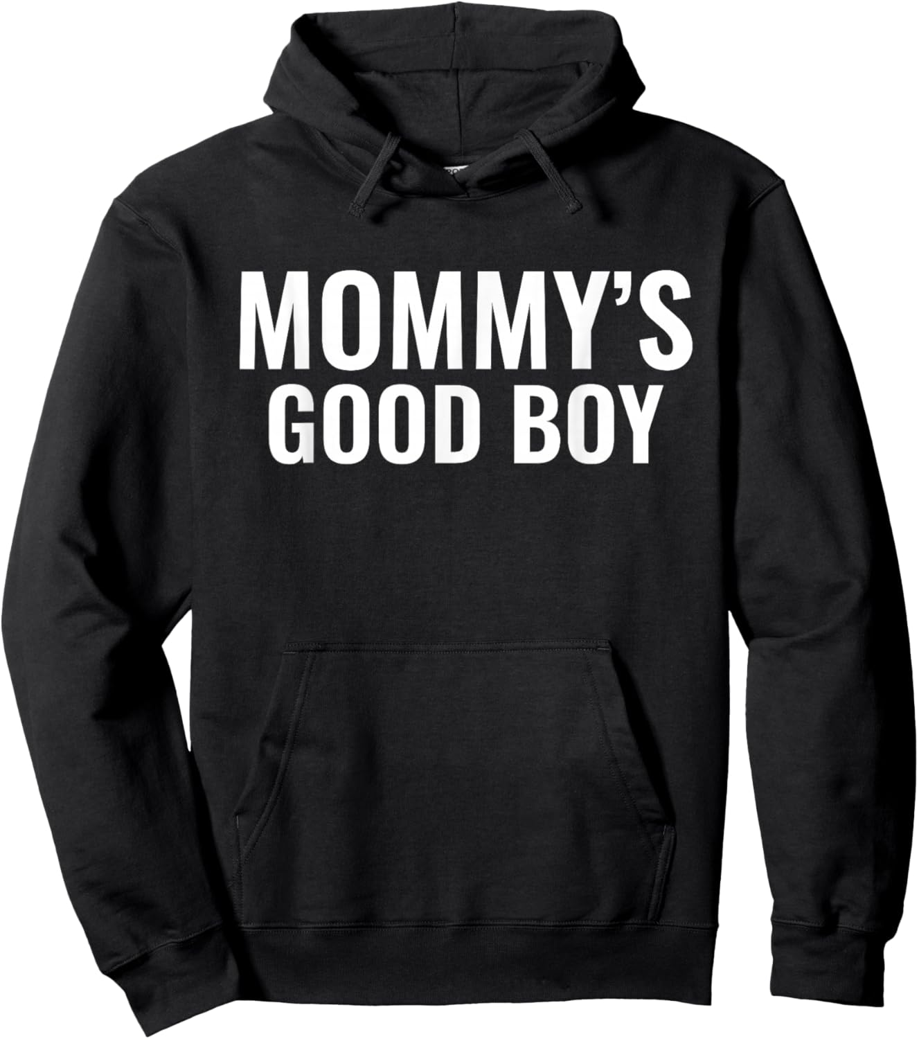 Mom's Good Boy Hoodie - Hoodie | Black