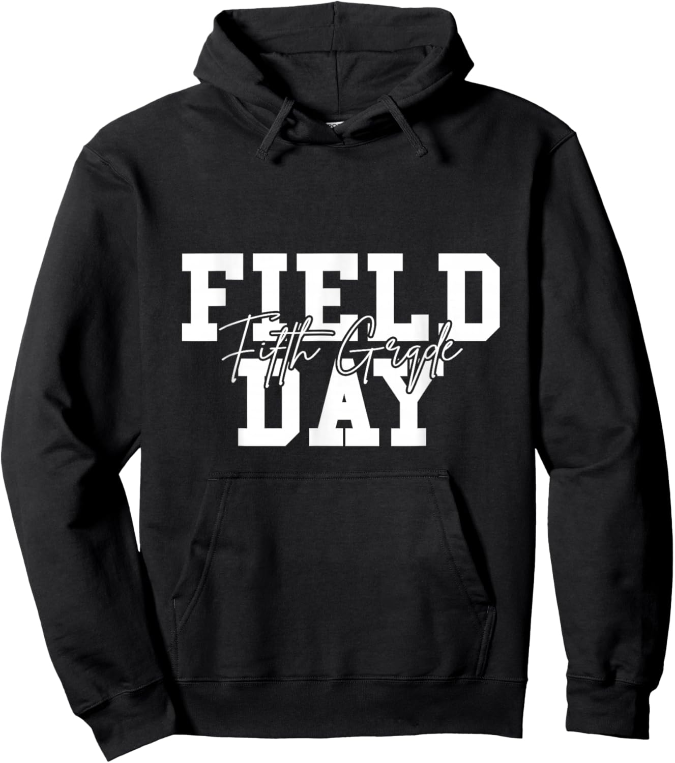 Field Day 2026 Fifth Grade School Teacher Kids Purple Hoodie - Hoodie | Black