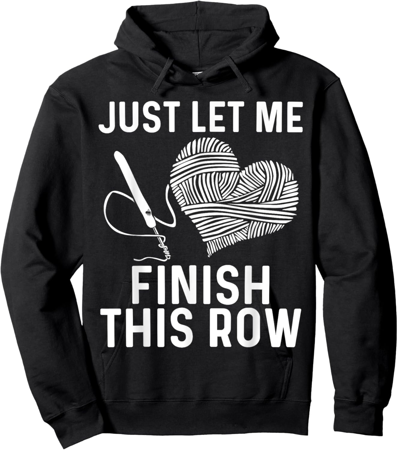 Best Crocheting Art Women Crocheter Crochet Lover Hoodie - Hoodie | Black