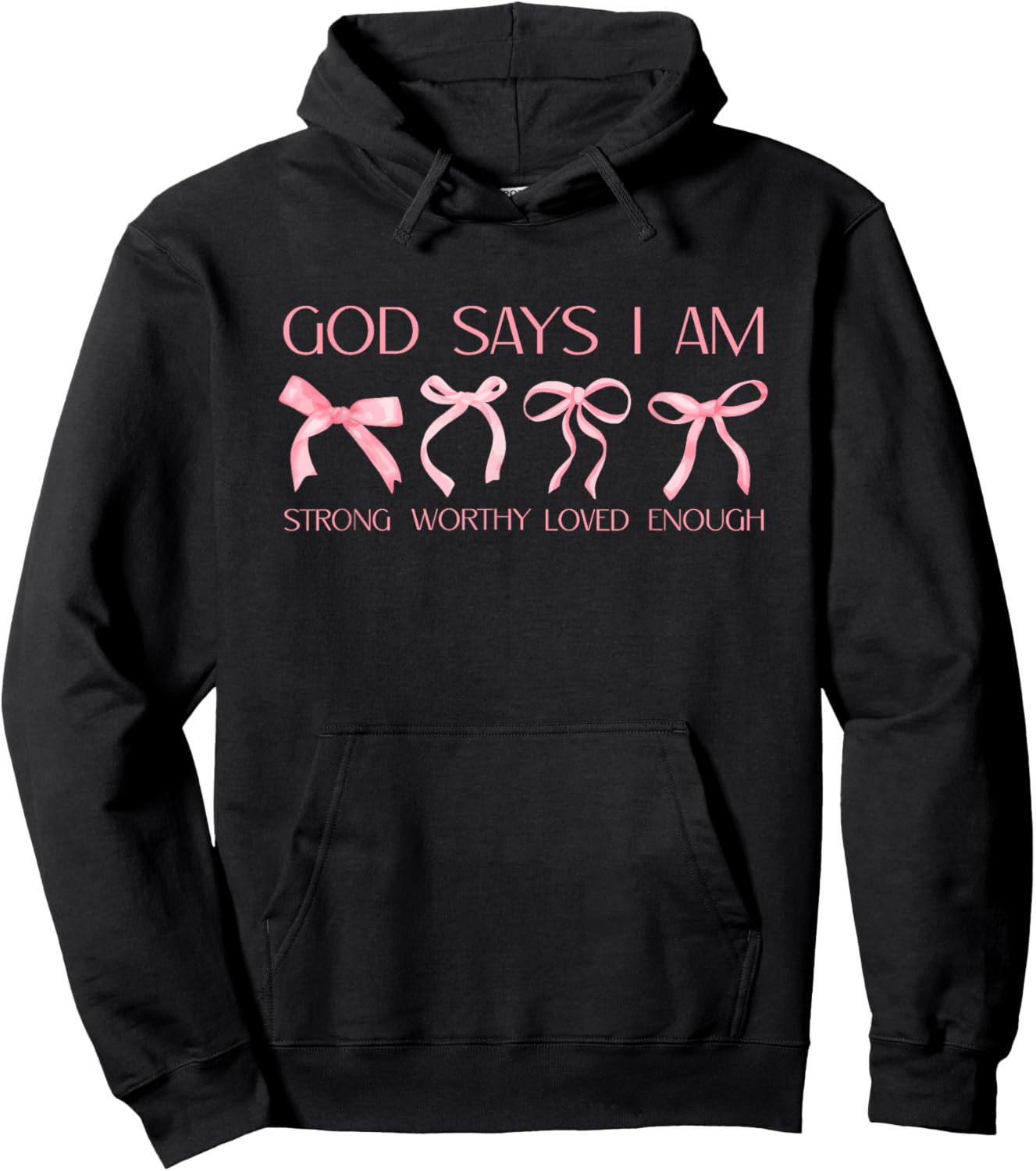 Quote Hoodie - Hoodie | Black
