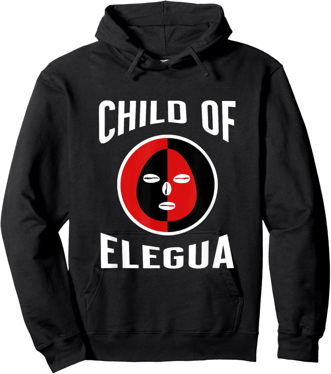 Elegua yoruba religion nigeria child men women Hoodie - Hoodie | Black