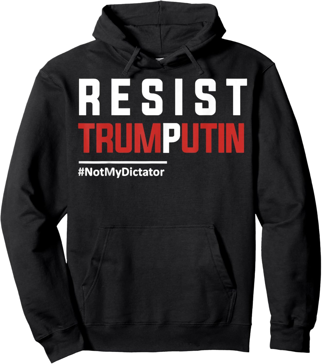 Resist Trump Putin Hoodie - Hoodie | Black