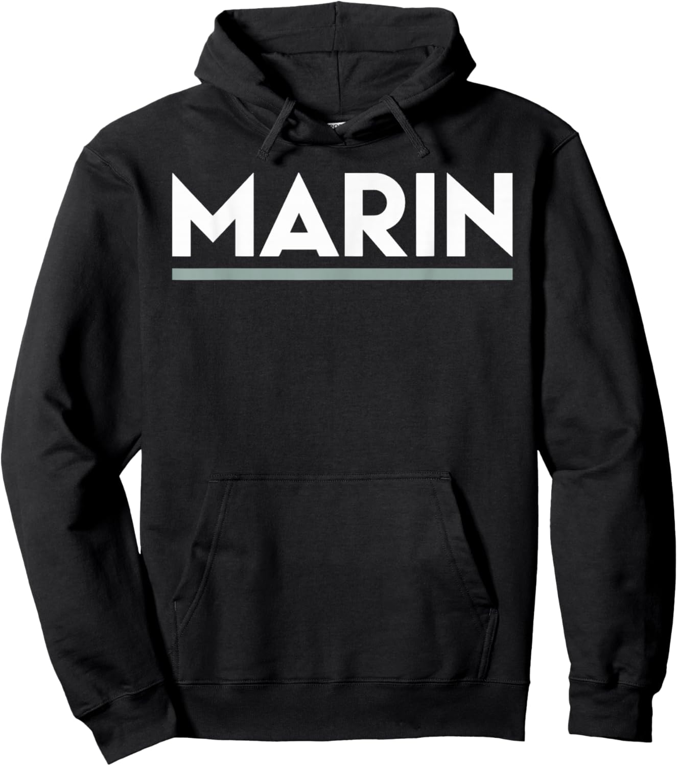 Shirt that Says Marin Simple County Counties Marin Hoodie - Hoodie | Black
