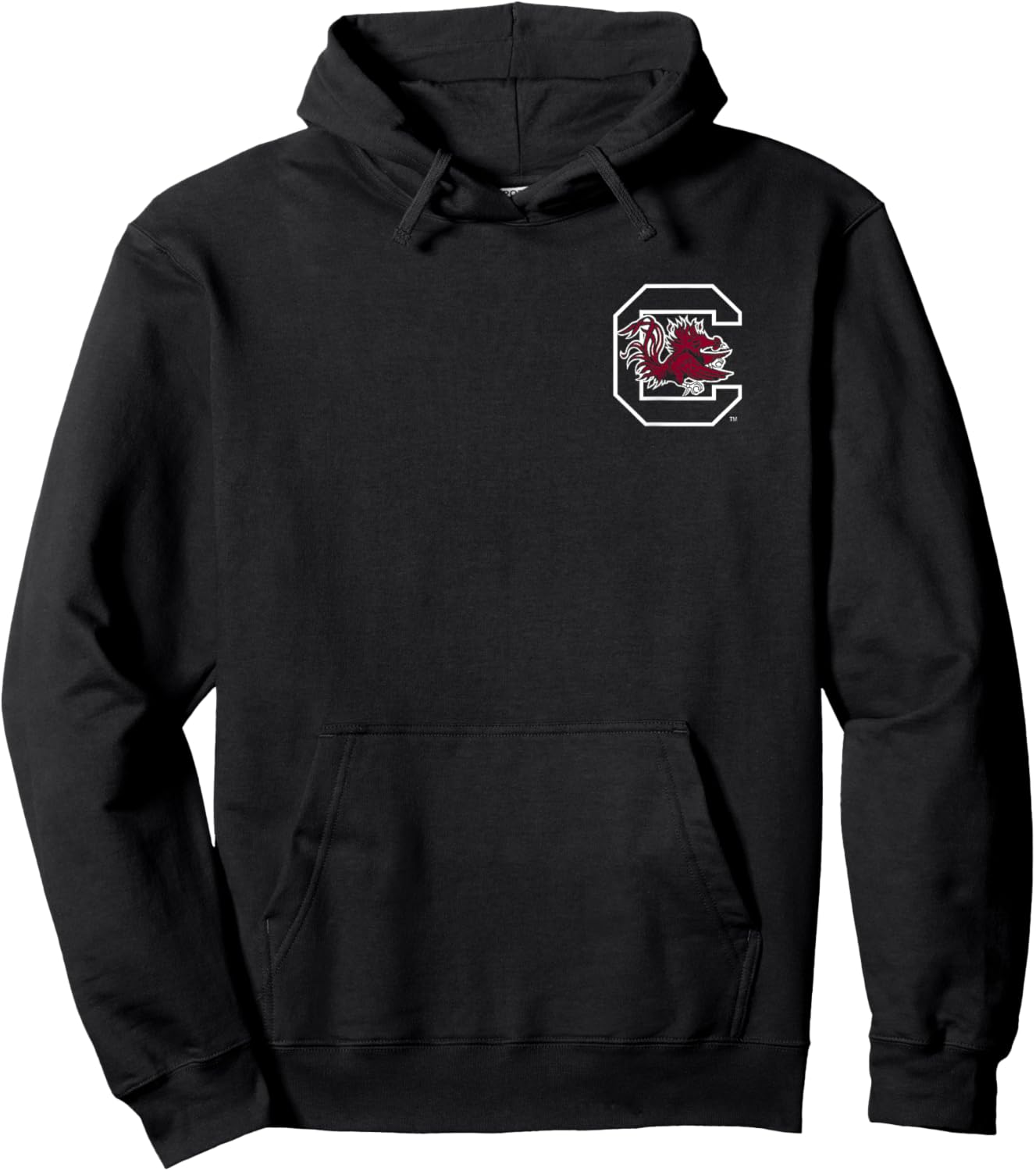 South Carolina Gamecocks Front/Back Football Black Hoodie - Hoodie | Black