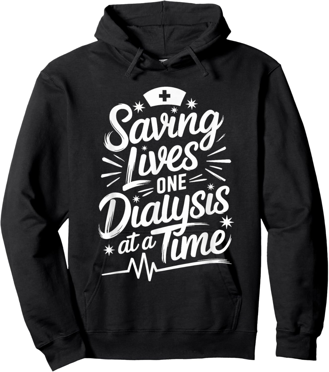Dialysis Technician Kidney Nurse Quote for Dialysis Tech Hoodie - Hoodie | Black