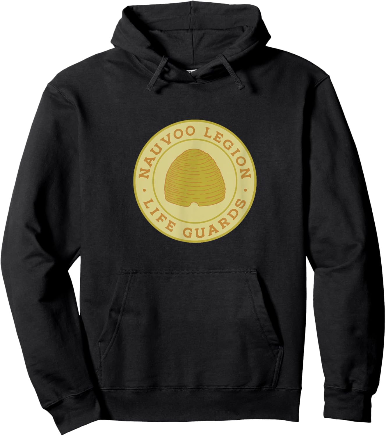 Nauvoo Legion Life Guards Uniform Button with Beehive Hoodie - Hoodie | Black