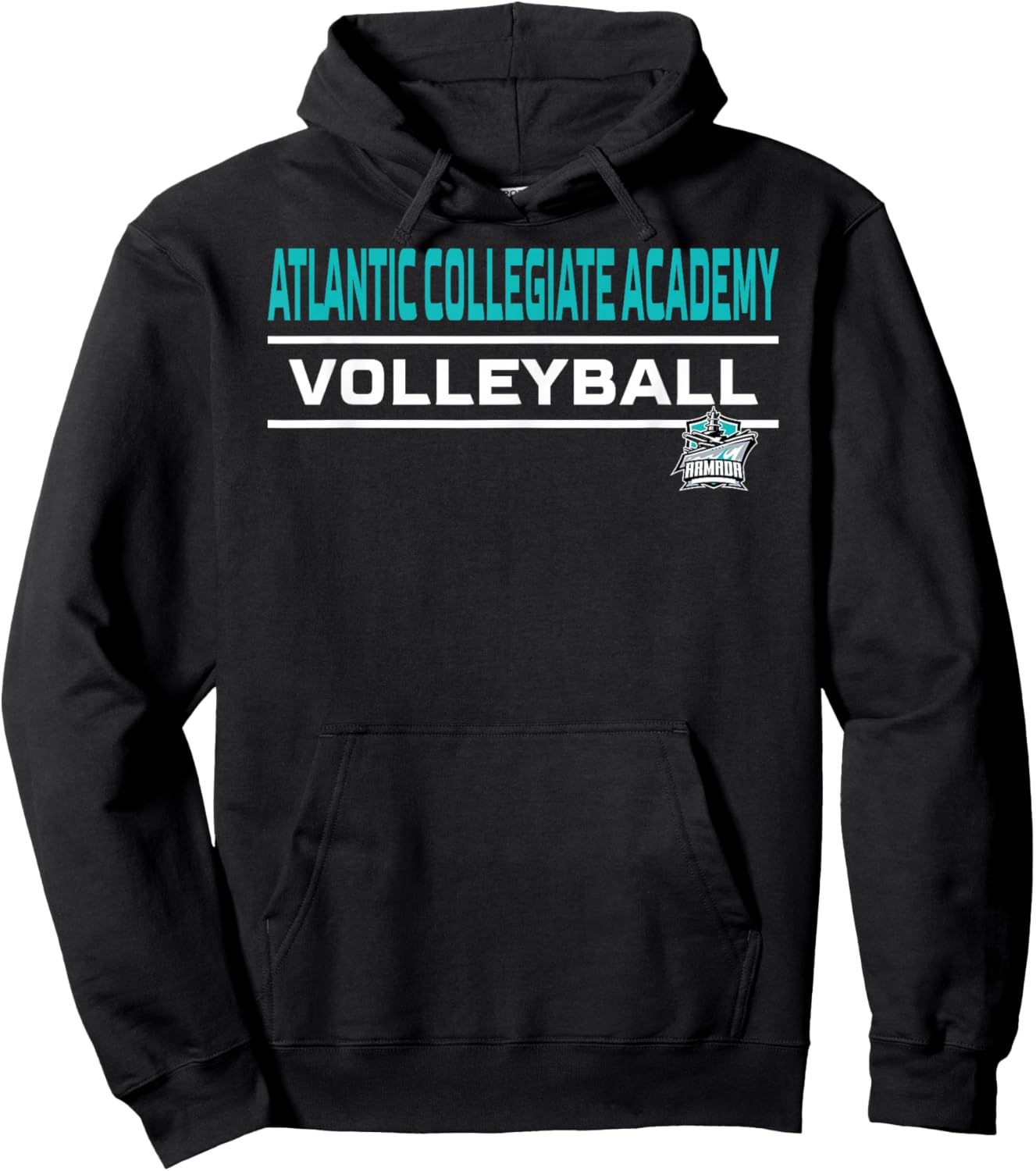 Atlantic Collegiate Academy Armada Volleyball Hoodie - Hoodie | Black