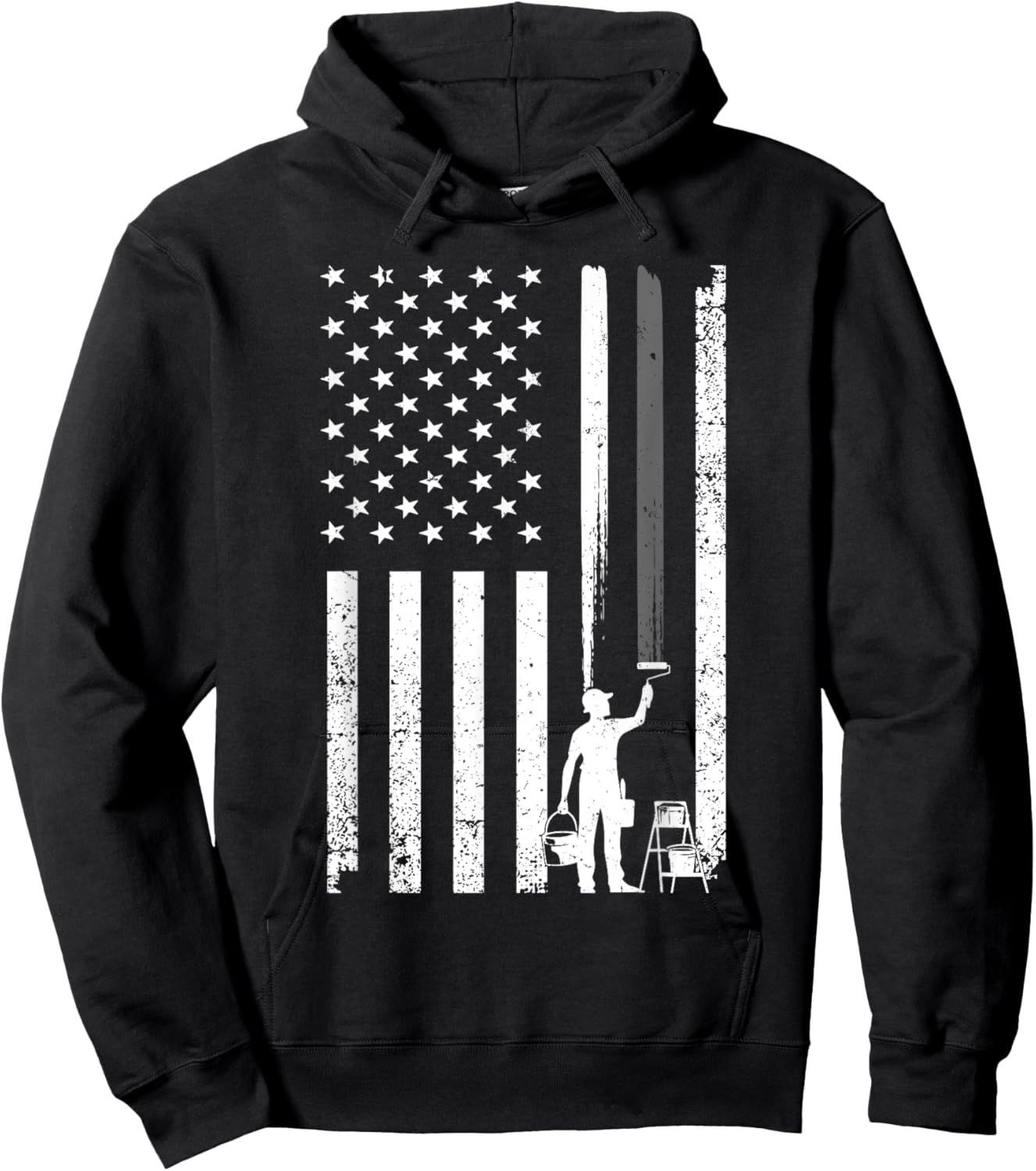 Cool Painter Art Women Painting Job House Painter Hoodie - Hoodie | Black