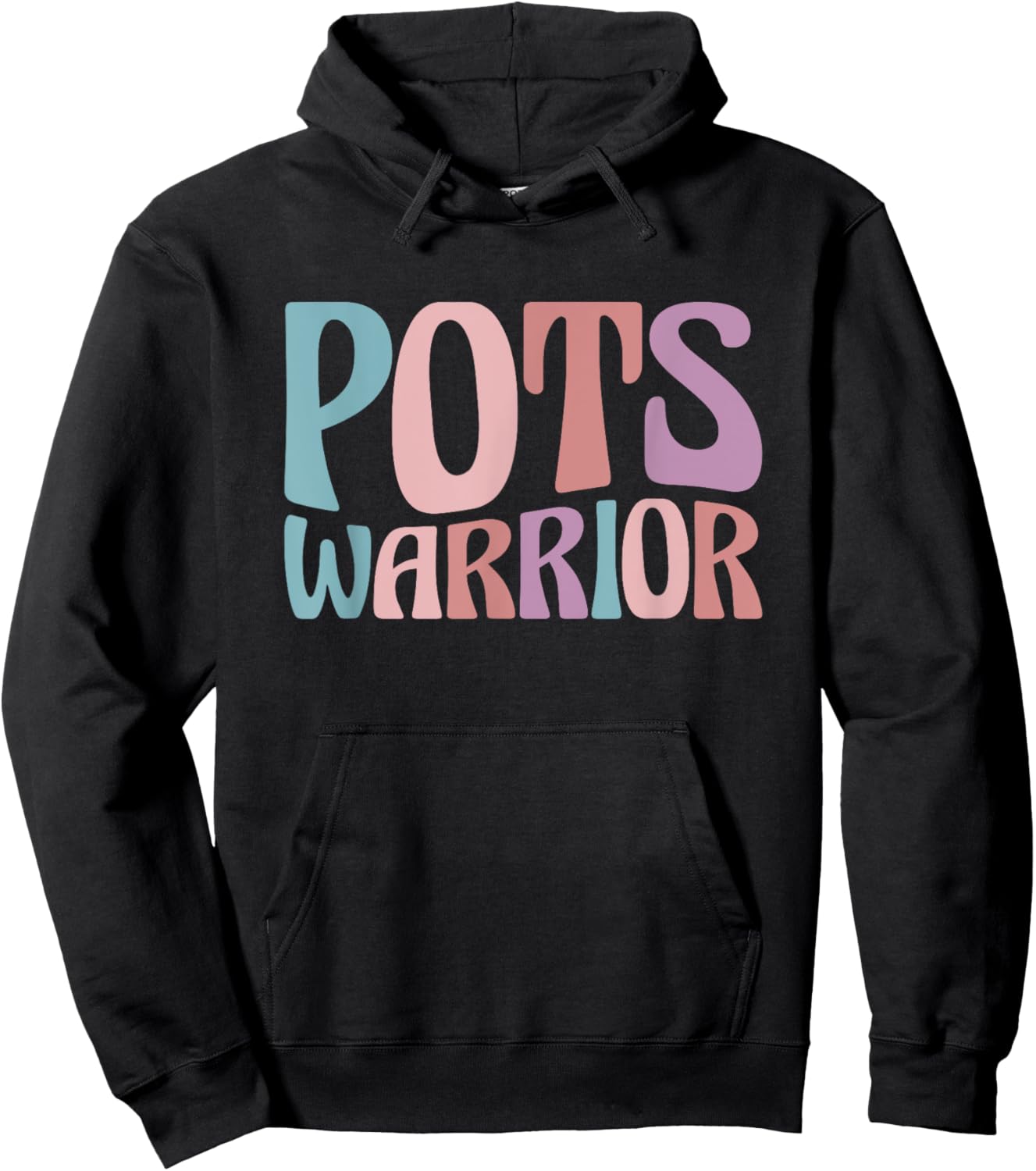 POTS Syndrome Gifts Dysautonomia Awareness Month POTS Warrior -Adults, -Kids Black Small Classic Fit Short Sleeve Hoodie - Hoodie | Black