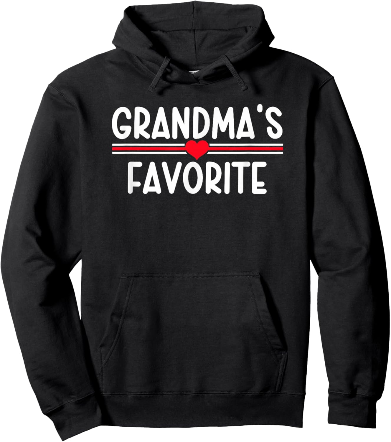 Grandmas Favorite Hoodie - Hoodie | Black