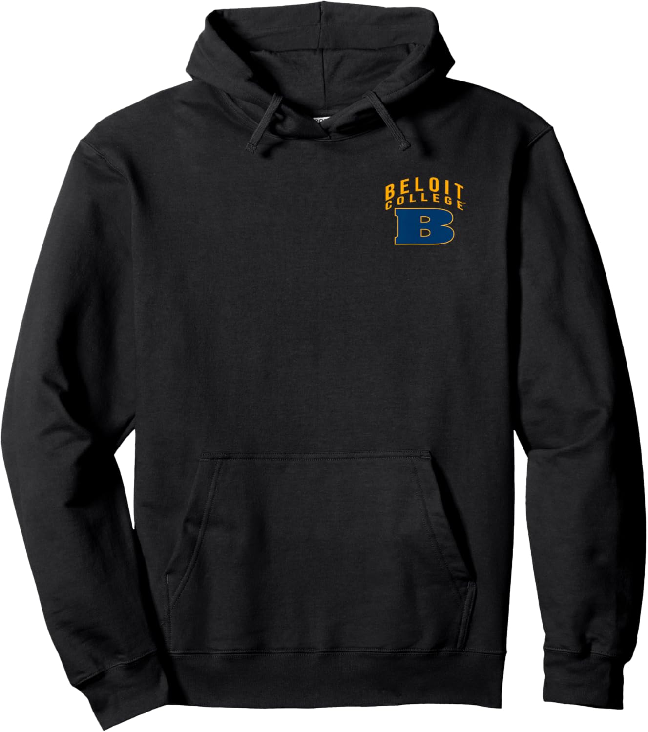 Beloit College Buccaneers Primary Left Chest Hoodie - Hoodie | Black