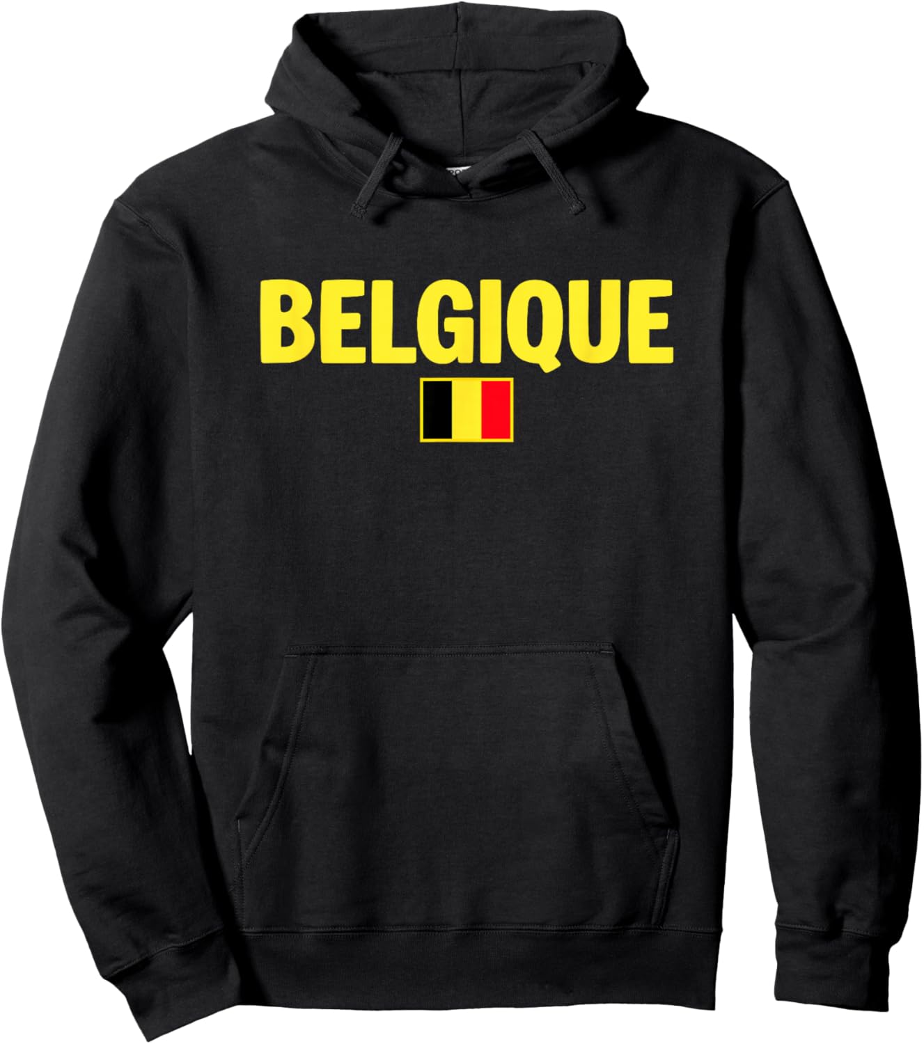 Drapeau Belgique Hoodie - Hoodie | Black