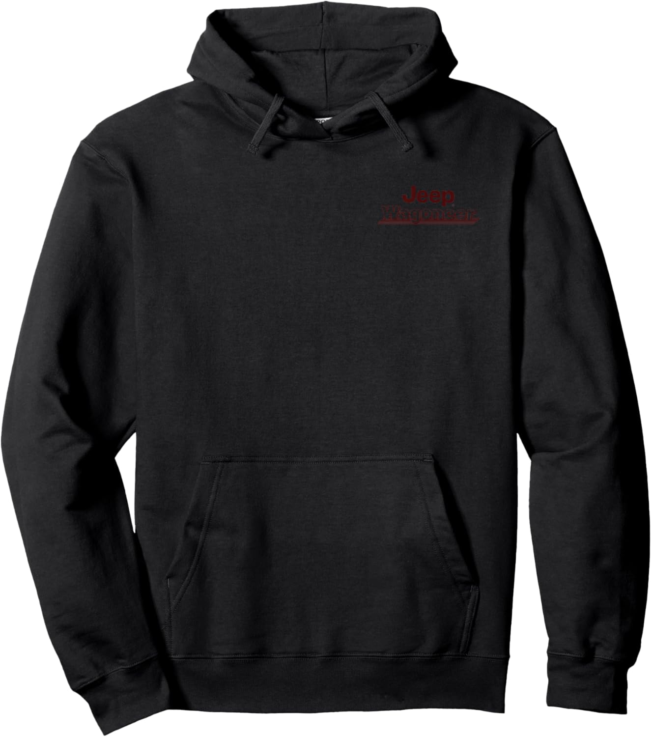 Jeep Wagoneer 4x4 Legend Cranberry - Officially Licensed Hoodie - Hoodie | Black