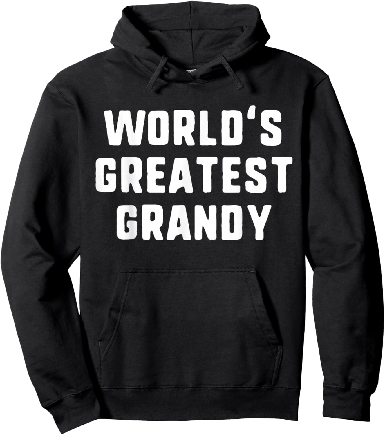 World's Greatest Grandy Funny Family Hoodie - Hoodie | Black