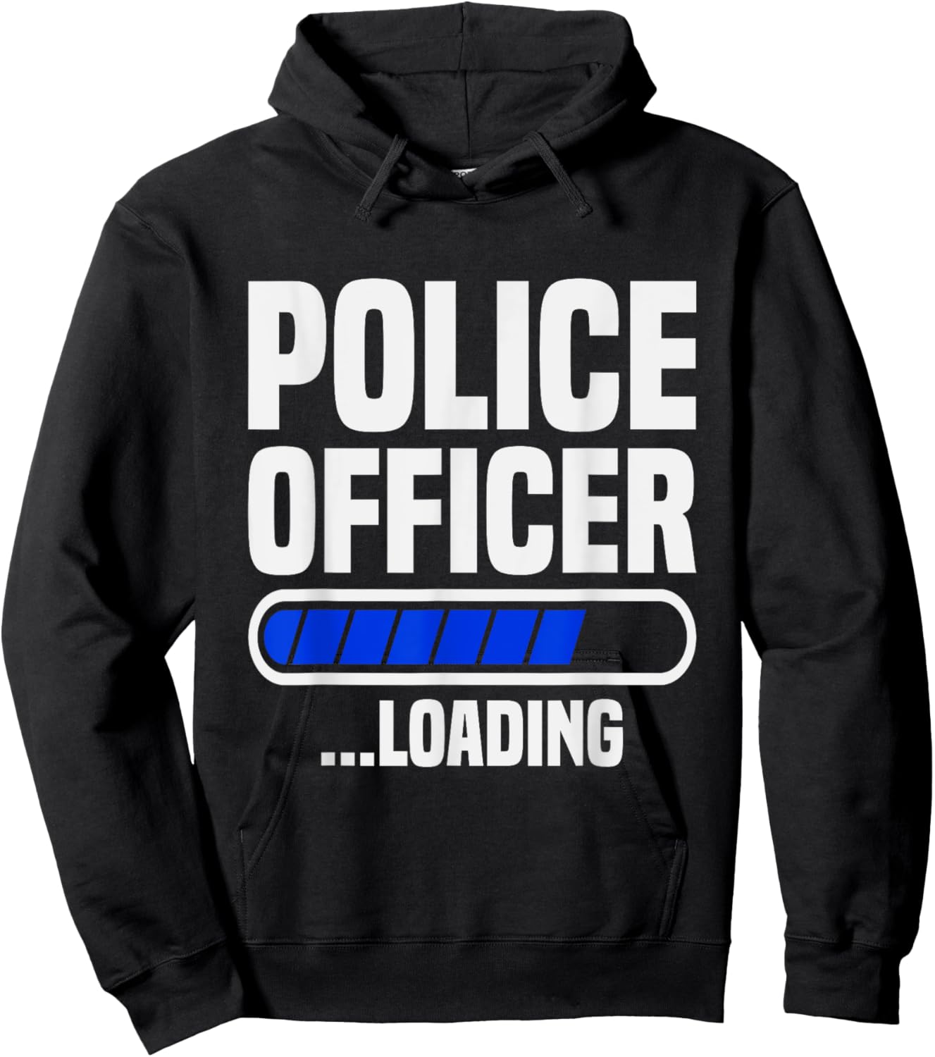 Police Officer loading Police School Grad Police Academy Hoodie - Hoodie | Black