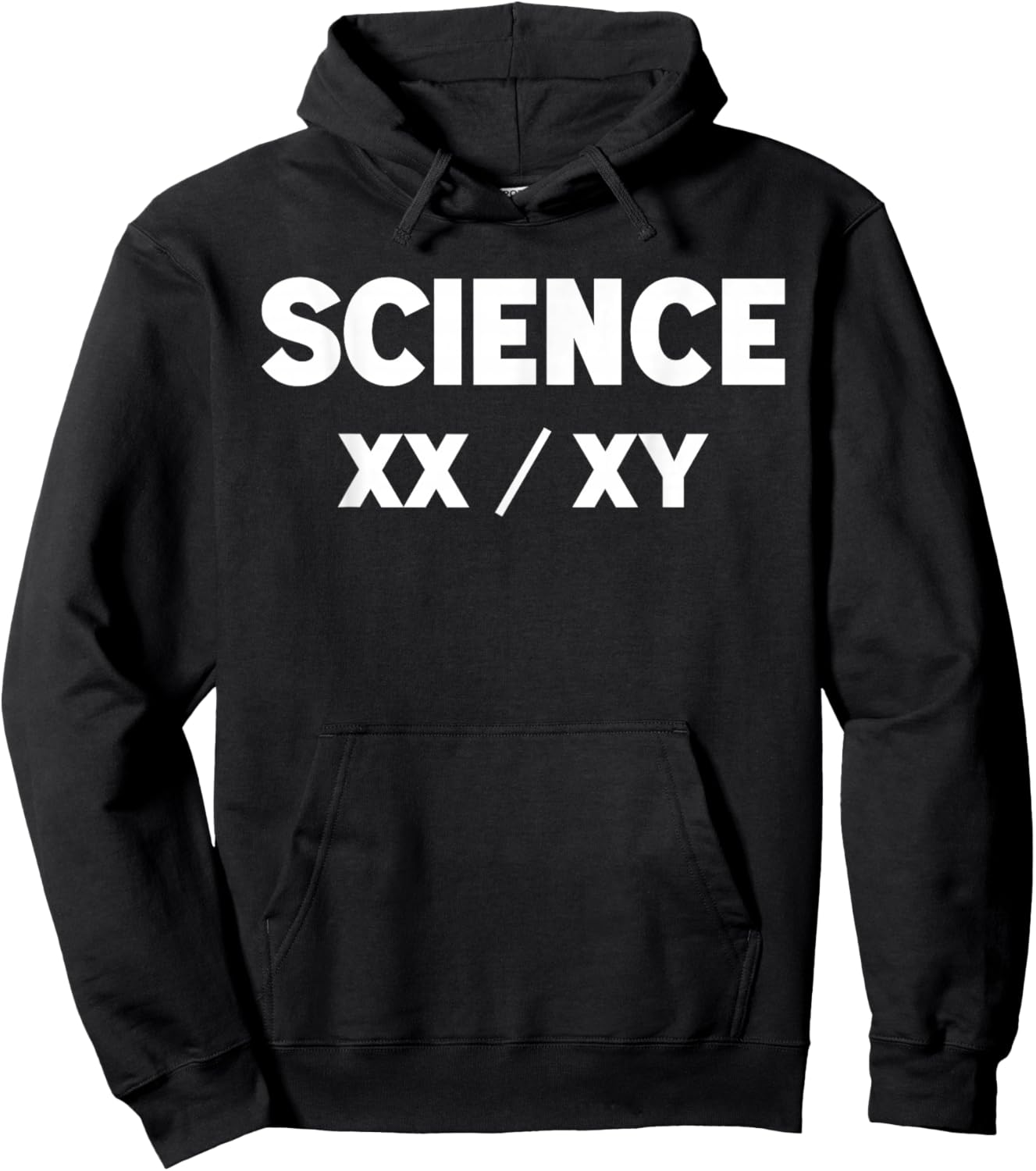 XX Is Not The Same As XY Science Funny Scientist Joke Humour -Adults Hoodie - Hoodie | Black