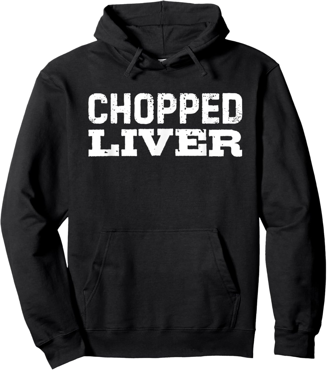Chopped Liver Hoodie - Hoodie | Black