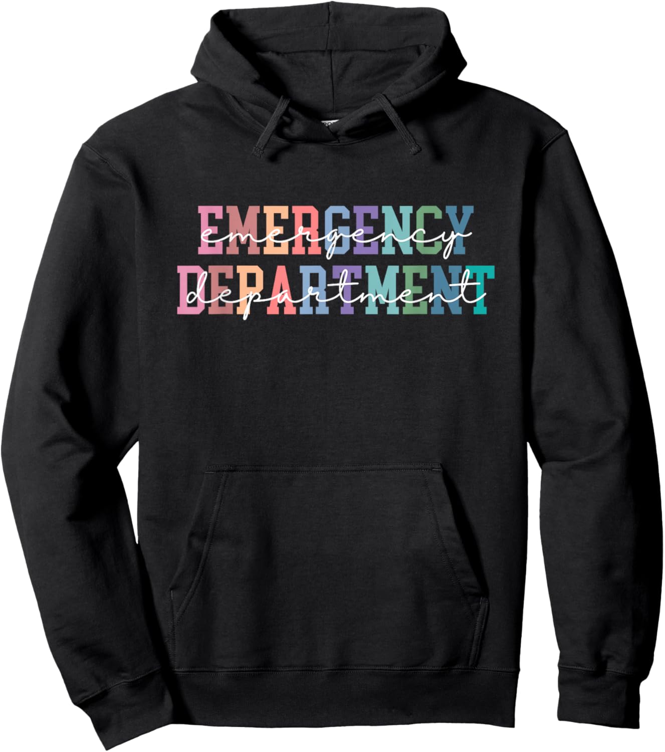 Emergency Department Emergency Room Healthcare Nurse Hoodie - Hoodie | Black