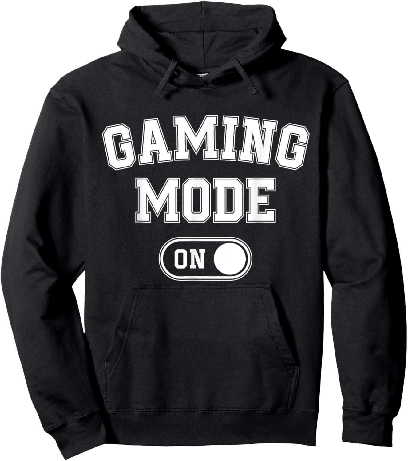Gaming Mode On Funny Gamer Gift Men Kids Streamer Gaming Hoodie - Hoodie | Black