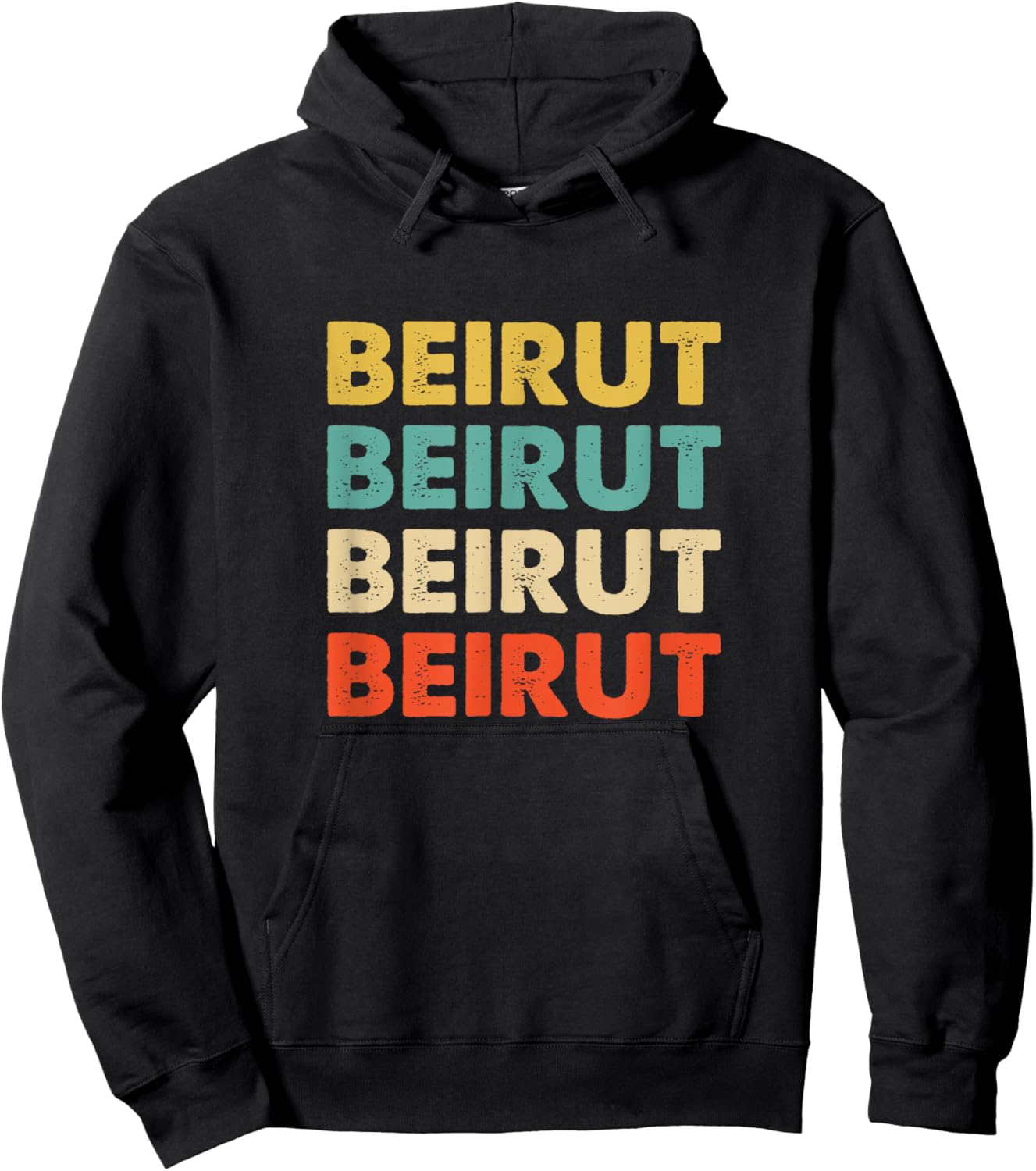 Beirut Lebanon Hoodie - Hoodie | Black