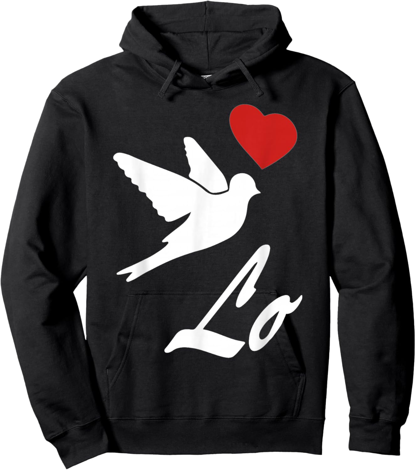 Ensemble Couple Assortis Amour Gauche Droite St Valentin T-S Hoodie - Hoodie | Black