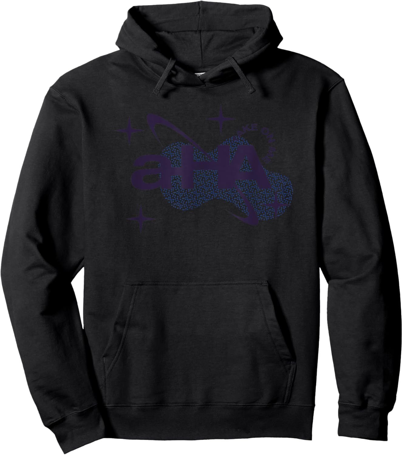 A-Ha Take On Me Stars Hoodie - Hoodie | Black