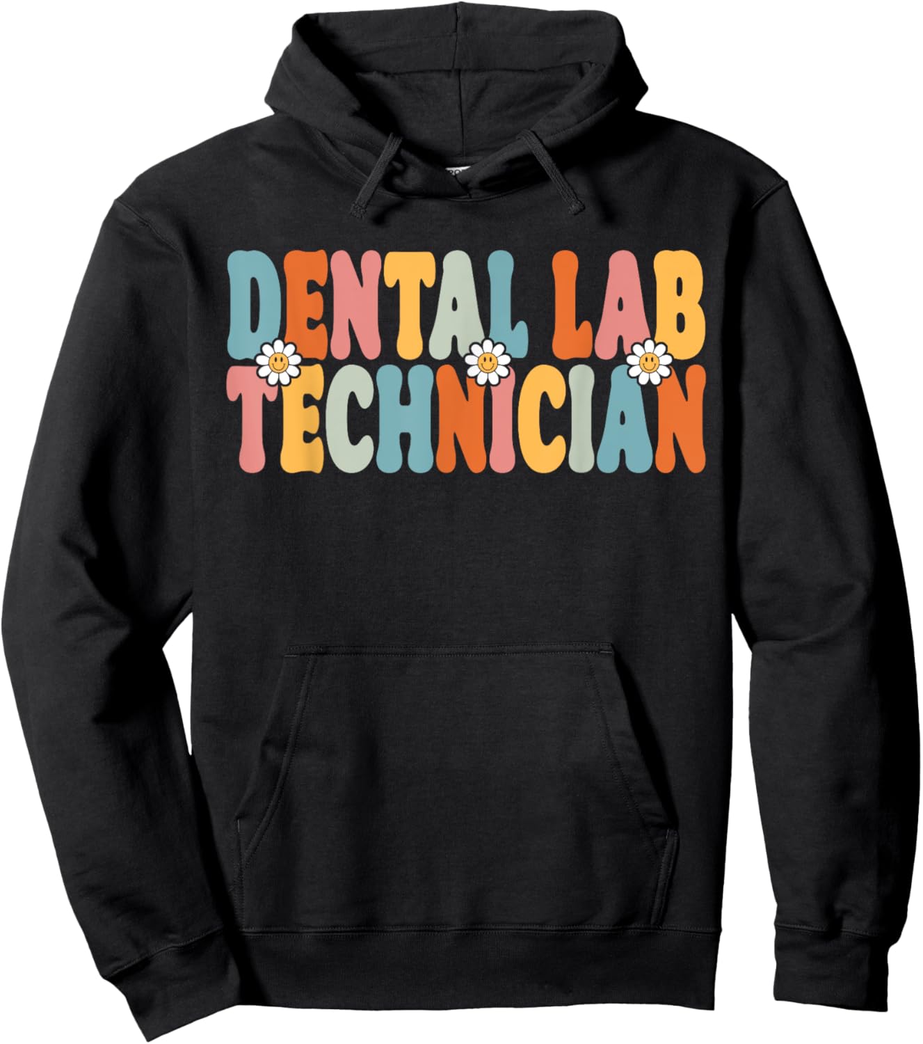 Dental Lab Technician Back To School Dental Lab Tech Hoodie - Hoodie | Black