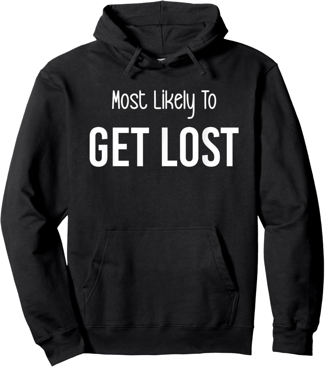 Most Likely To Get Lost Matching Vacation Trip Hoodie - Hoodie | Black