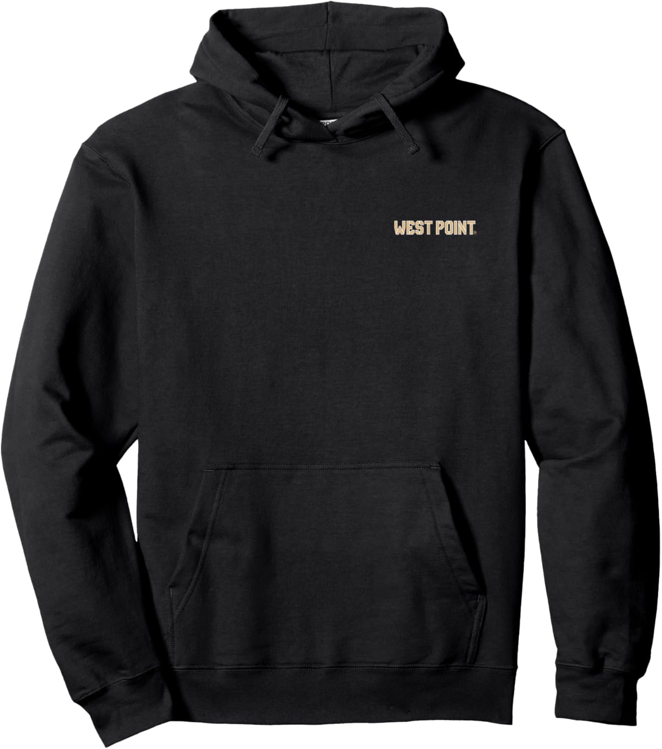 Army Black Knights West Point Front/Back Team Color Hoodie - Hoodie | Black