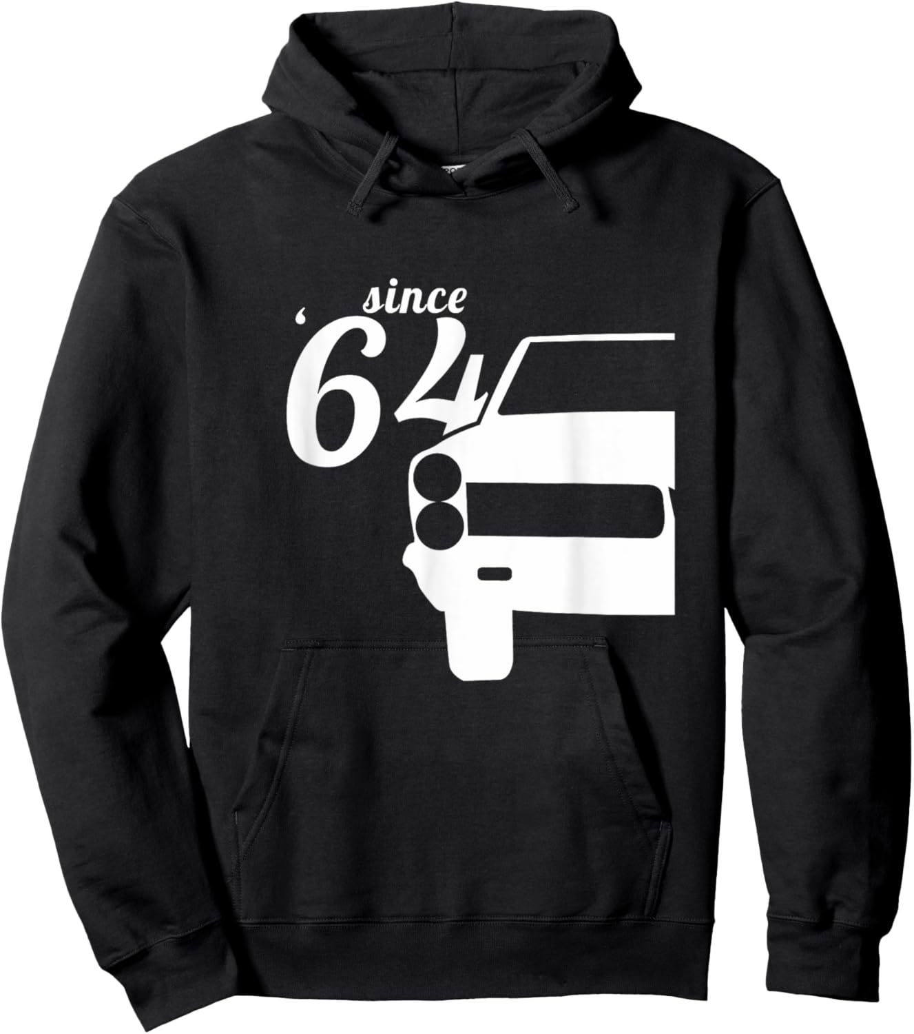 1964 64 GTO Classic Car Old School Muscle Car Hoodie - Hoodie | Black