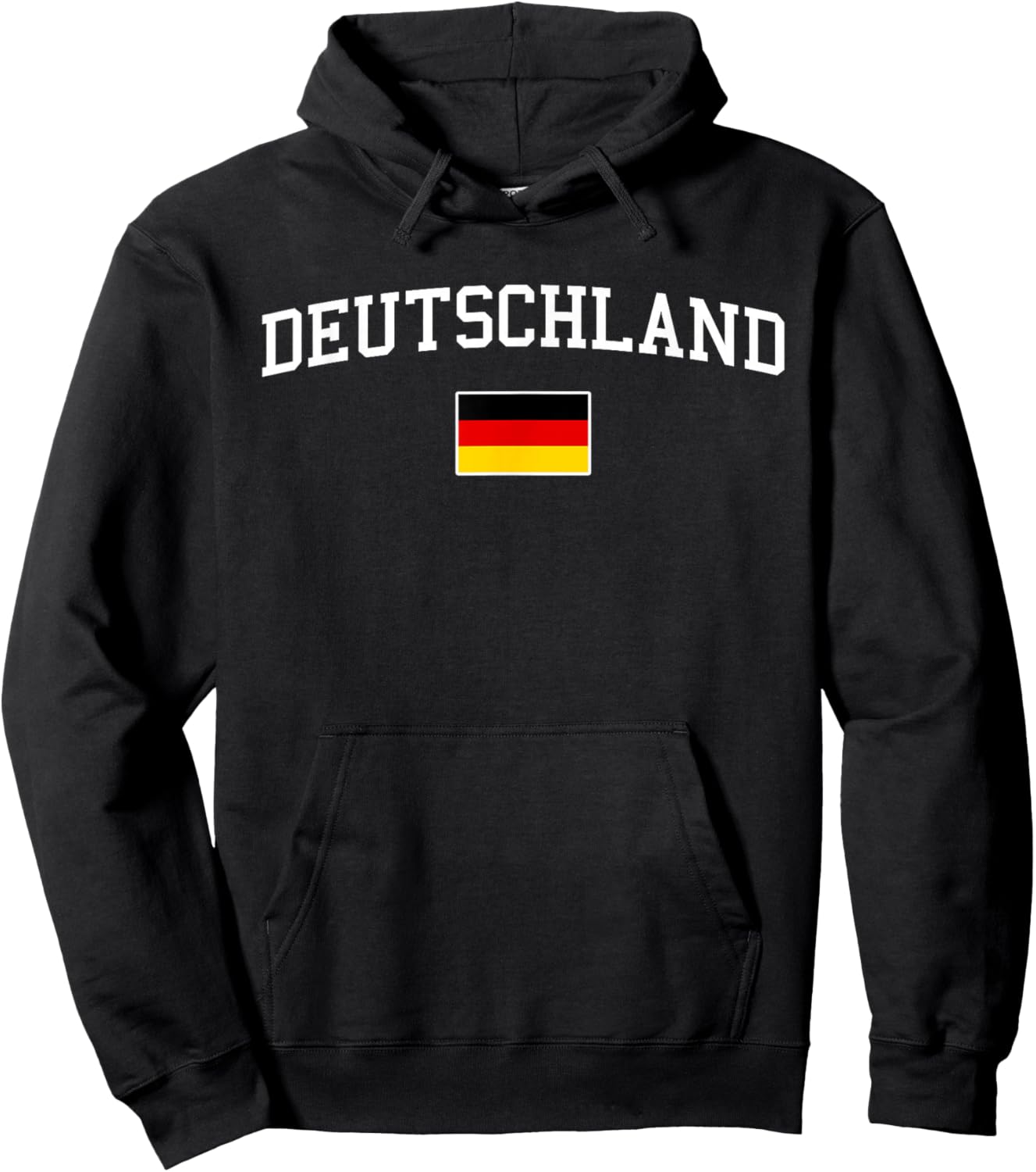 Deutschlandflagge Herren Damen Kinder Deutschland Hoodie - Hoodie | Black