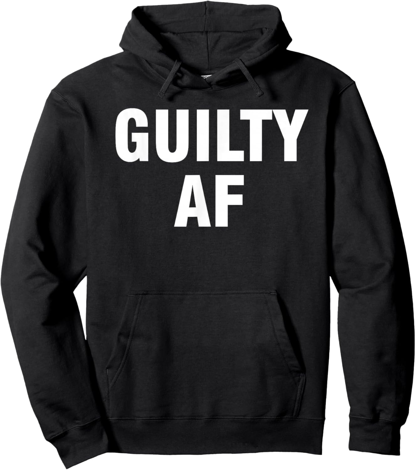Guilty AF Hoodie - Hoodie | Black