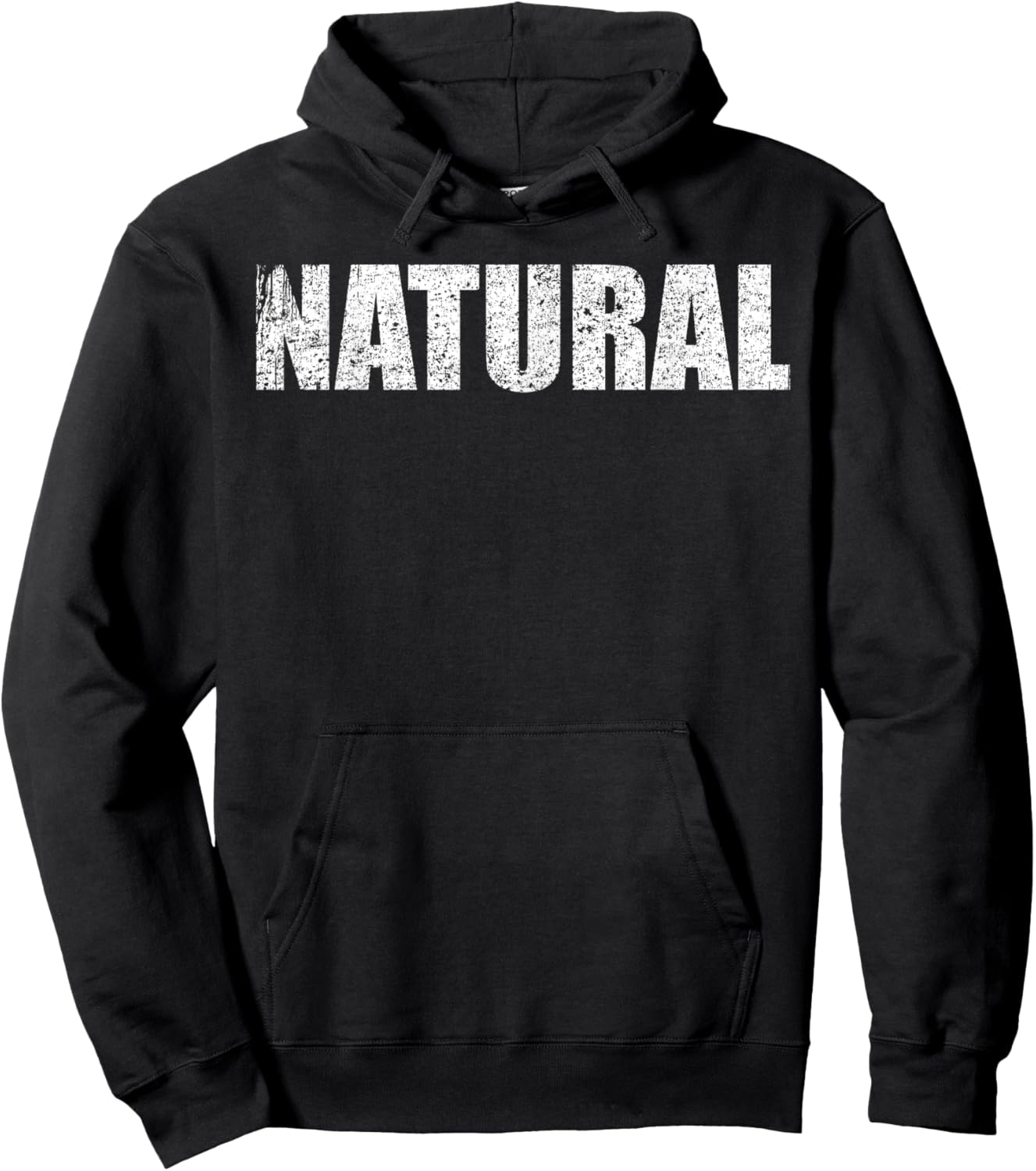 Natural Kraftsport Gym Funny Bodybuilding Hoodie - Hoodie | Black